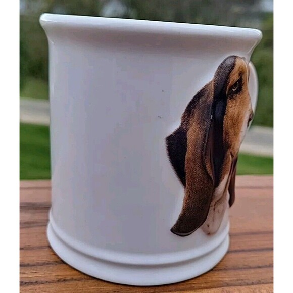 Basset Hound Dog Ceramic Mug Coffee Cup Embossed XPRES Long Ears Gift Novelty - Picture 3 of 11